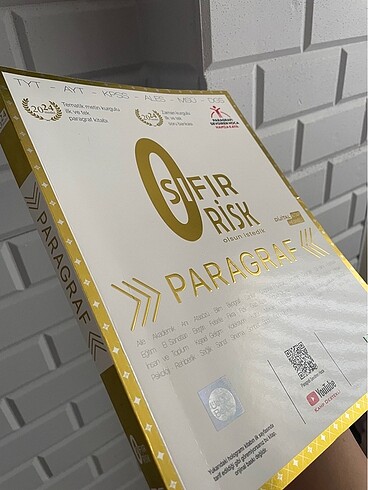 Sıfır risk paragraf kitabı