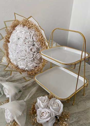 Nişan çiçek ve çikolatalık - Görsel 5