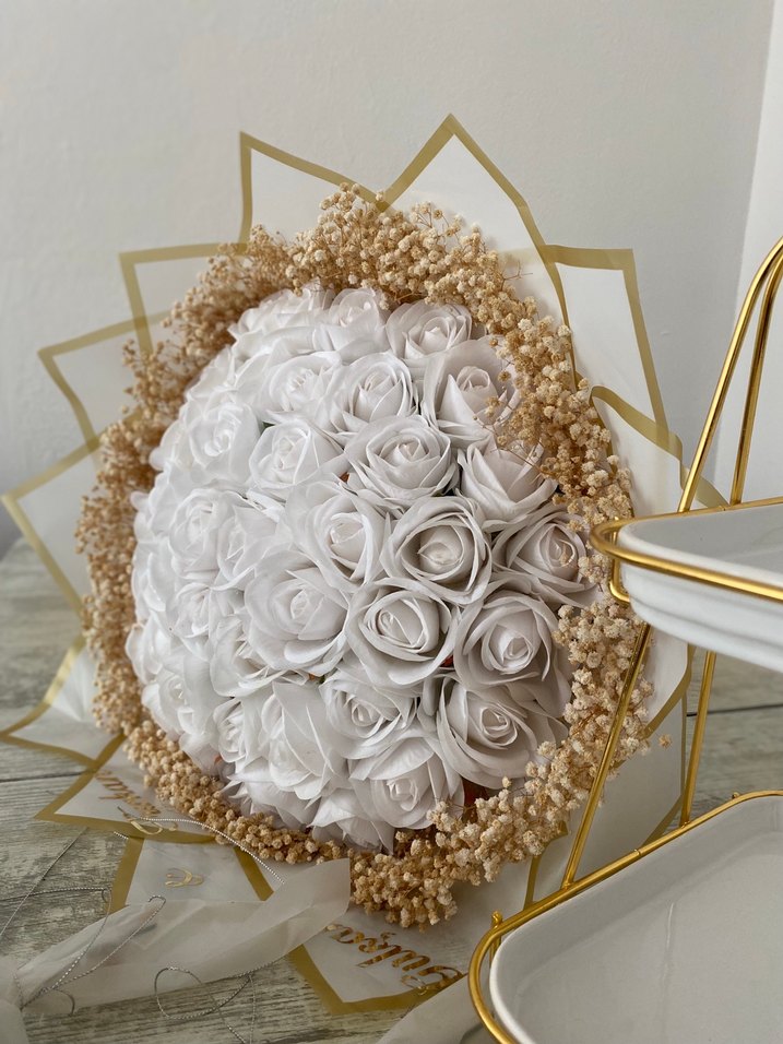 Nişan çiçek ve çikolatalık - Görsel 2