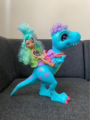  Rockelle doll and her T-Rex