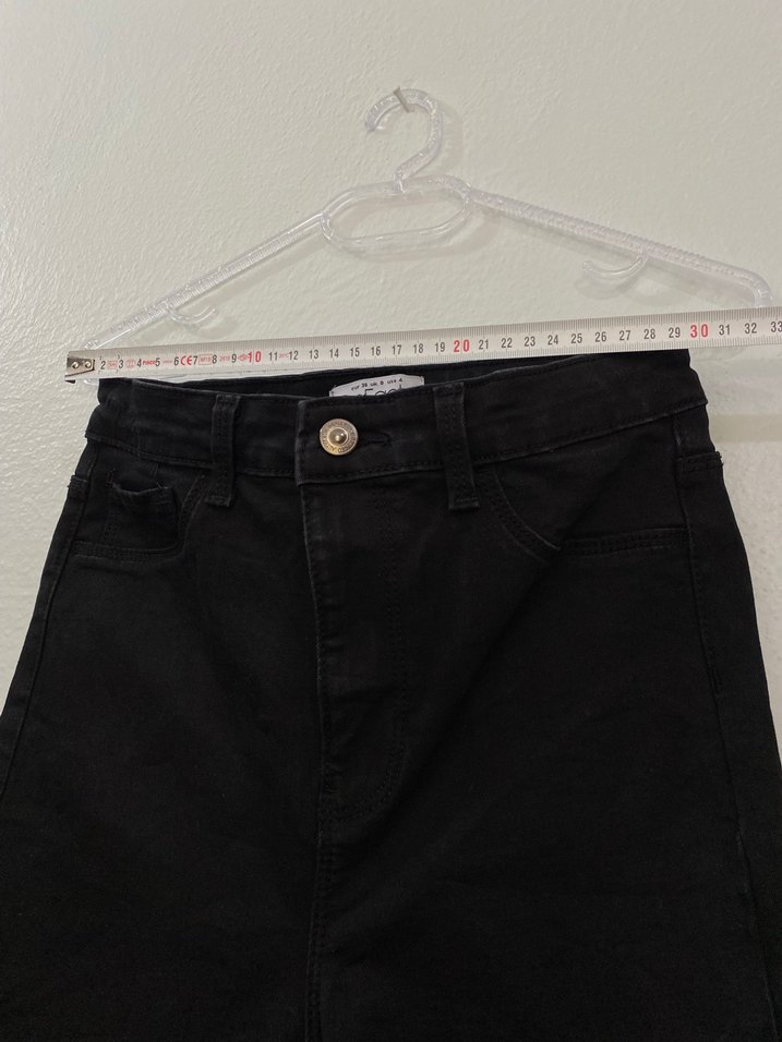 Siyah kot pantolon - Görsel 4