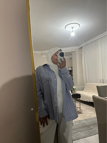  E.L.F MAVİ GÖMLEK