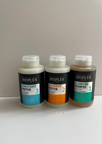 Bioplex Saç Bakım Seti: Şampuan, Protein, Saç Kremi