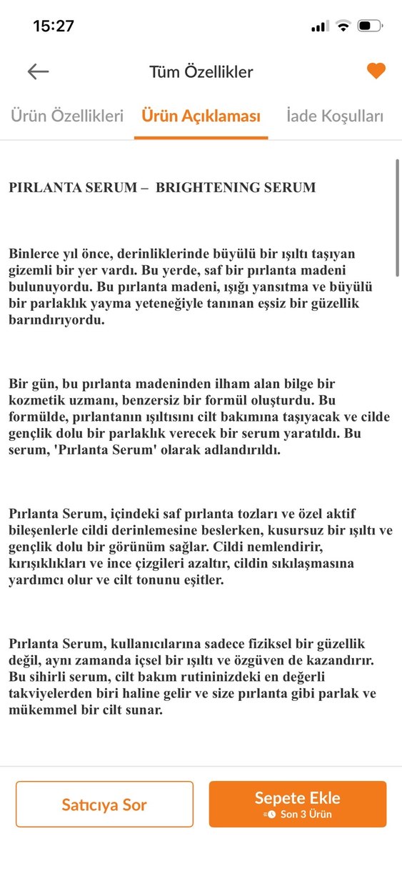 Kadınlar için Aydınlatıcı Anti-Aging Serum 30ml - Görsel 4