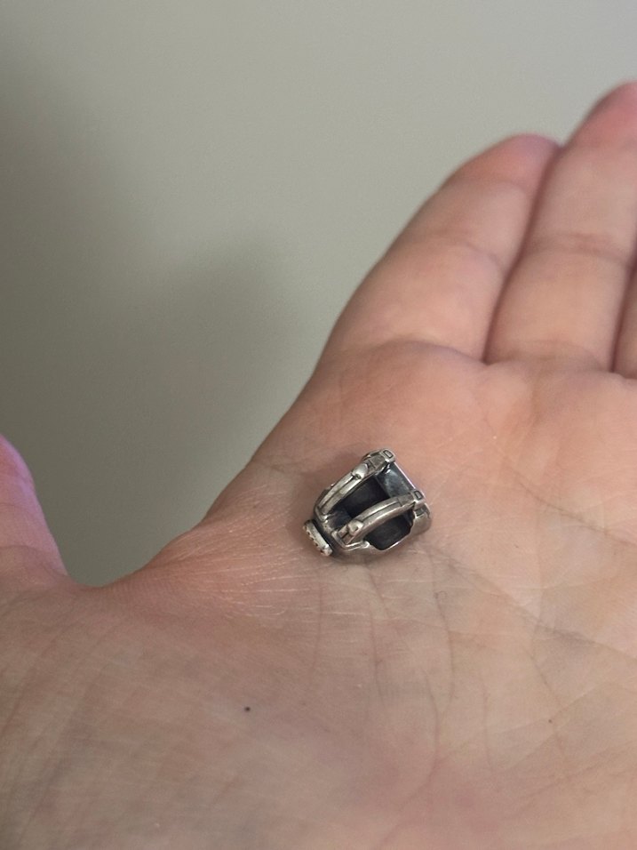 Taşlı Çanta Pandora Charm - Görsel 4