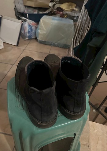 Kahverengi Süet Erkek Botları - Görsel 3