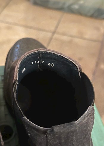 Kahverengi Süet Erkek Botları - Görsel 4