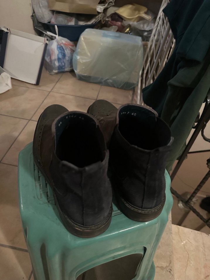 Kahverengi Süet Erkek Botları - Görsel 3