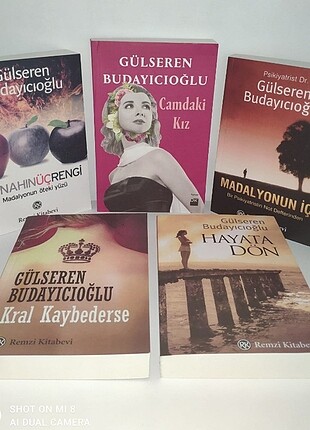 Gülseren Budayıcıoğlu 5li kitap seti 