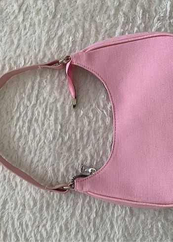  Beden Minimalist Pembe Kadın Omuz Çantası