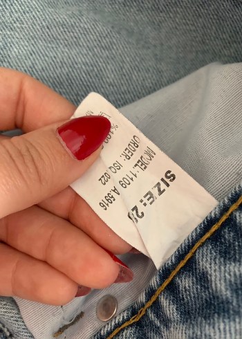 Wide leg jean - Görsel 5