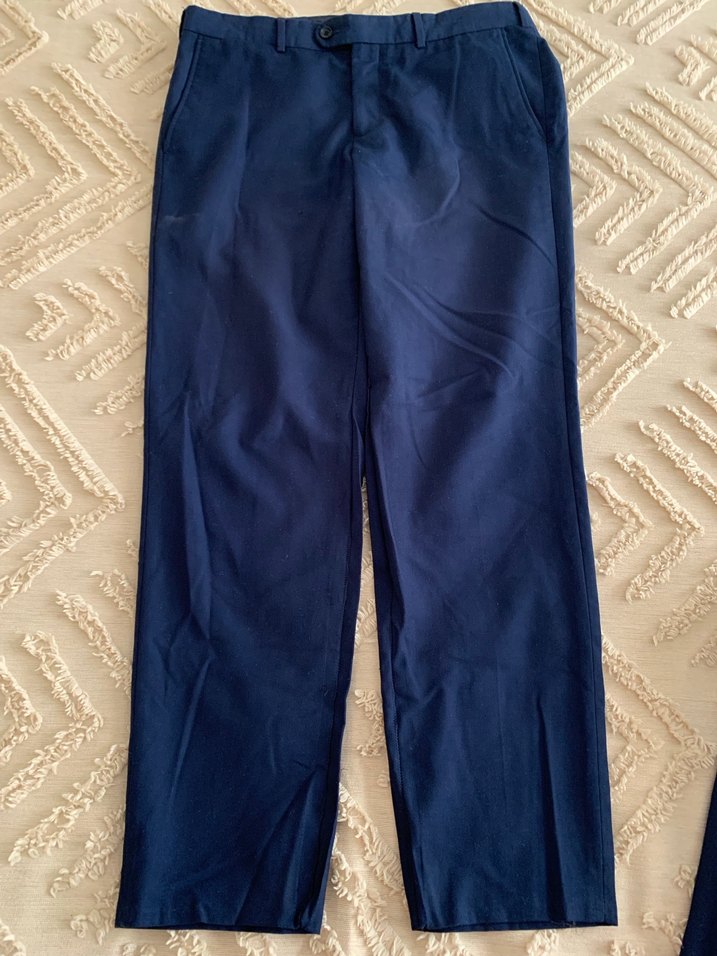 Erkek Lacivert Düğmeli Takım Elbise - Görsel 3