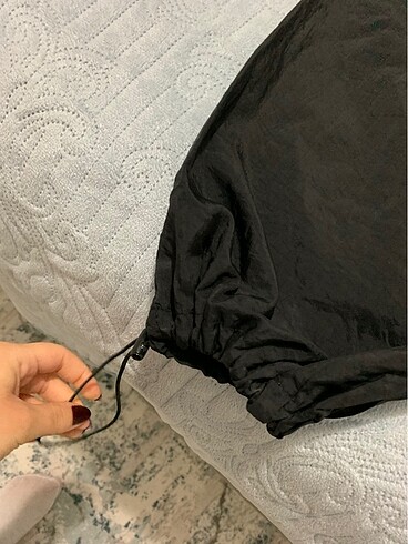 Trendyol & Milla Siyah paraşüt kargo pantolon