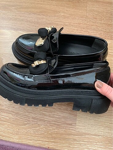Diğer Siyah loafer ayakkabı
