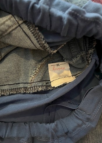 Gri Hamile Kot Pantolon, Rahat Kesim, Normal Boy - Görsel 4