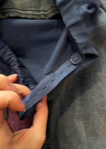 Gri Hamile Kot Pantolon, Rahat Kesim, Normal Boy - Görsel 3