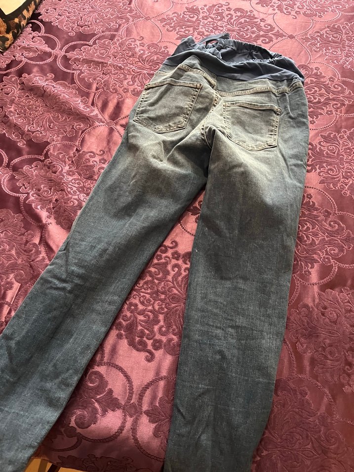 Gri Hamile Kot Pantolon, Rahat Kesim, Normal Boy - Görsel 2