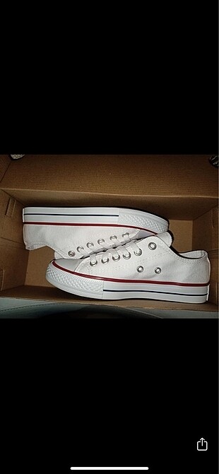 40 Beden beyaz Renk Converse