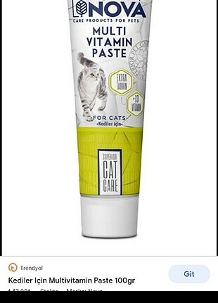 Nova Multi vitamin paste