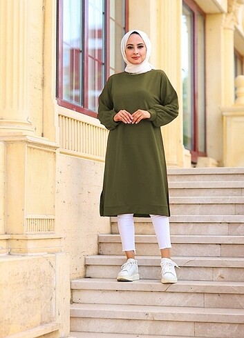 Diğer Haki Rengi Tunik