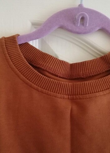 m Beden turuncu Renk Kiremit Oversize Tunik 