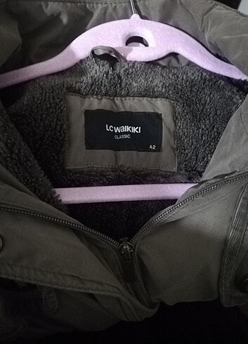 LC WAİKİKİ CLASSİC HAKİ PARKA MONT - Görsel 5