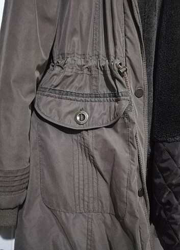 LC WAİKİKİ CLASSİC HAKİ PARKA MONT - Görsel 6