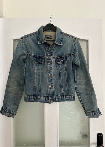 DKNY Mavi Denim Ceket