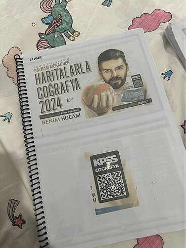 Haritalarla coğrafya 2024 fotokopi renkli