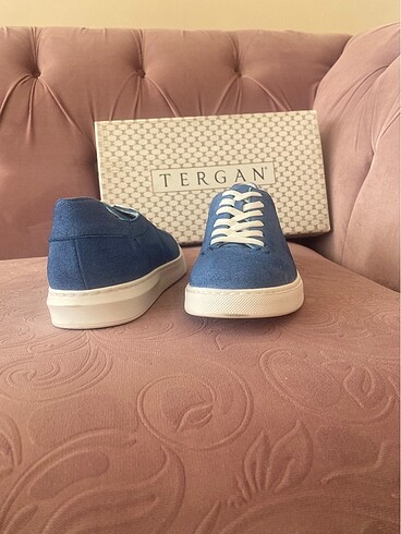 42 numara Tergan mavi ayakkabı - Görsel 2