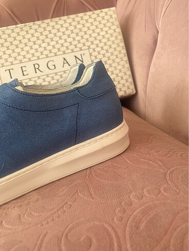 42 numara Tergan mavi ayakkabı - Görsel 4