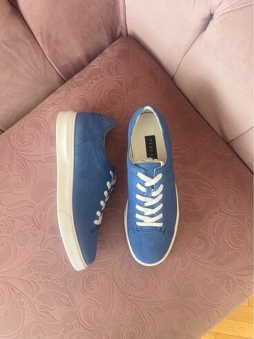 42 numara Tergan mavi ayakkabı - Görsel 8