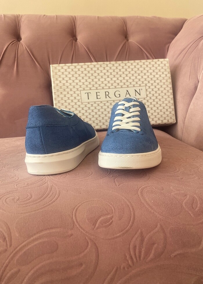 42 numara Tergan mavi ayakkabı - Görsel 2