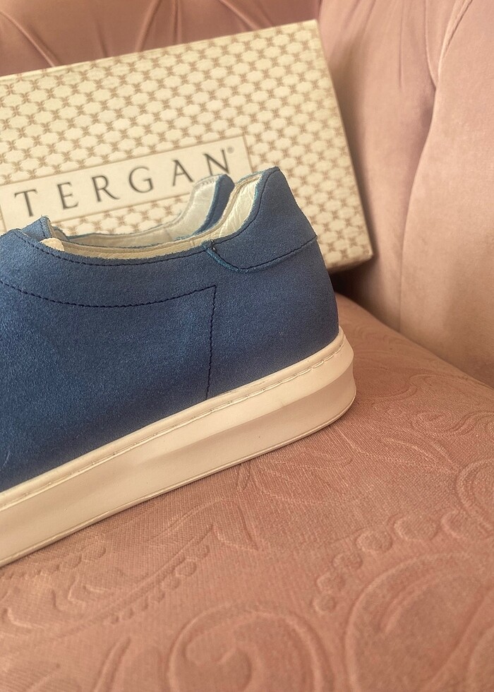 42 numara Tergan mavi ayakkabı - Görsel 4