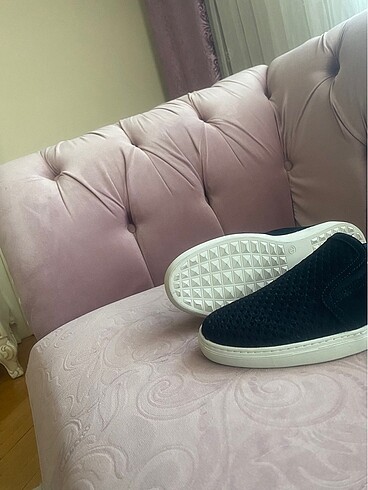 40 Beden 40 numara Tergan lacivert ayakkabı
