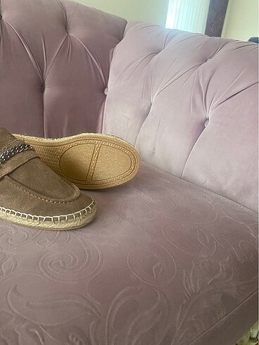 41 numara fabrika vizon Espadril - Görsel 3