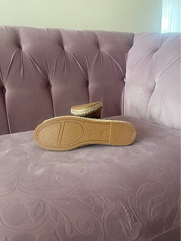 41 numara fabrika vizon Espadril - Görsel 5