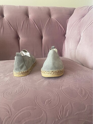40 numara fabrika gri Espadril - Görsel 6