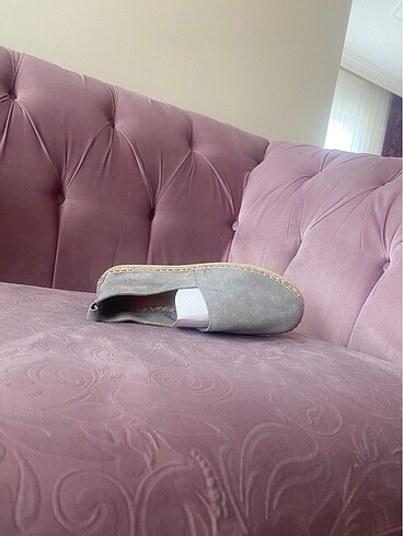 40 numara fabrika gri Espadril - Görsel 7