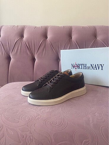 41 numara Nort of Navy kahverengi ayakkabı