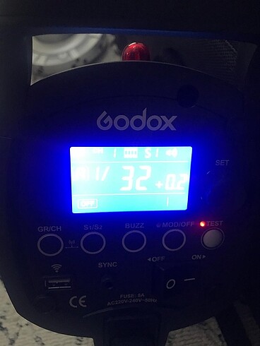 Beden Renk Godox QS600II W/S Pro 3?lü Paraflaş Set