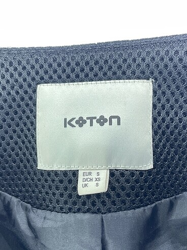 s Beden siyah Renk Koton Blazer %70 İndirimli.