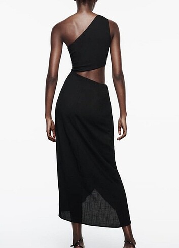 xs Beden Zara midi elbise