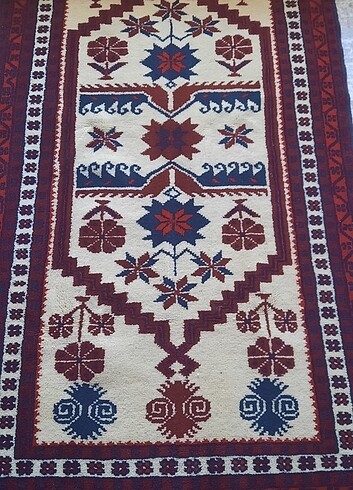 Yagcibedir Yün Hali ( el dokumasi)