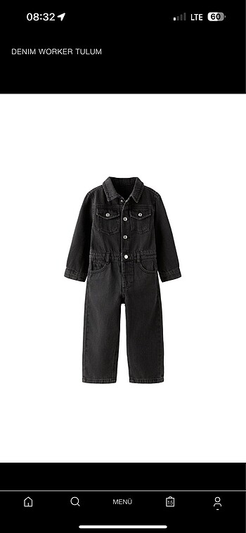 Zara Denim Tulum