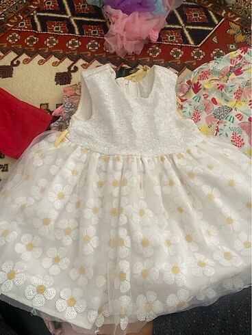 24-36 Ay Beden çeşitli Renk 1-2 yaş elbise