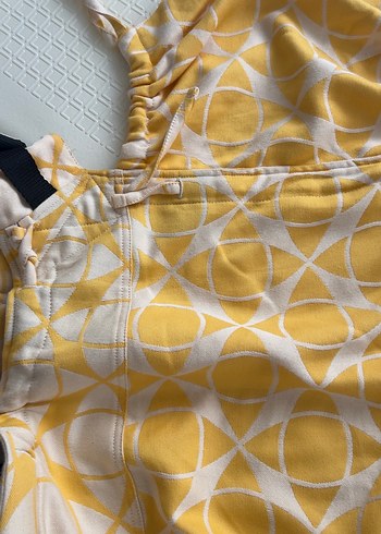 Huggyberry Sarı Desenli Bebek Çocuk Kanguru - Görsel 4