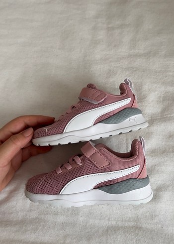 Kız Çocuk Pembe Spor Ayakkabı Puma Anzarun - Görsel 3