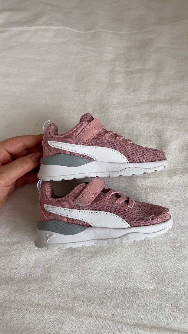 Kız Çocuk Pembe Spor Ayakkabı Puma Anzarun - Görsel 2