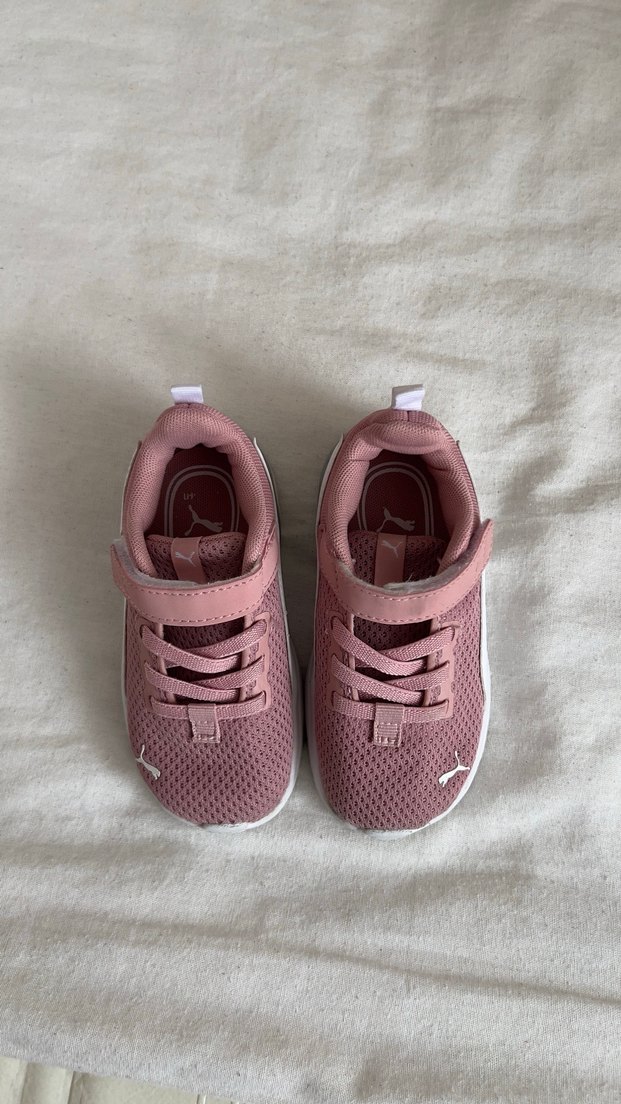 Kız Çocuk Pembe Spor Ayakkabı Puma Anzarun - Görsel 5